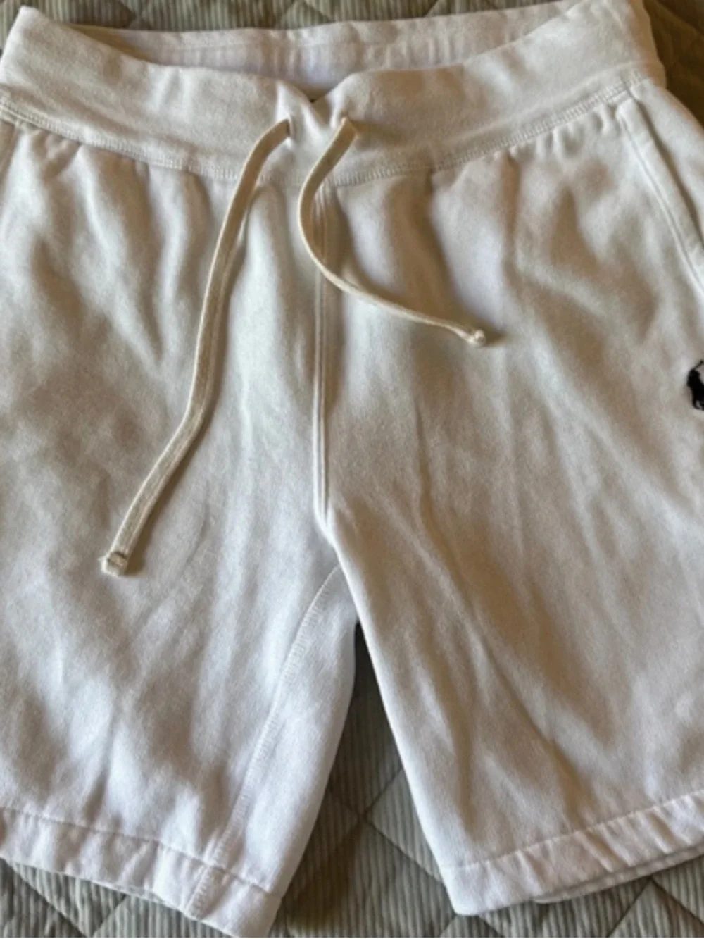 Polo by Ralph Lauren White Drawstring Athletic Shorts